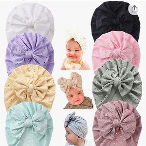 Baby bow turbans